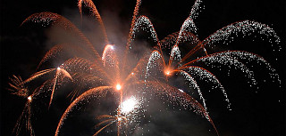 Oppskyting av fyrverkeri i Mosseregionen