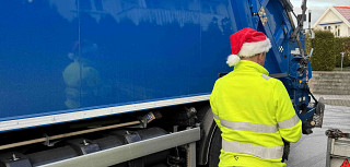 Henting av avfall og åpningstider julen 2025