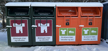 Pilotprosjekt: Få ødelagte tekstiler hentet hos deg